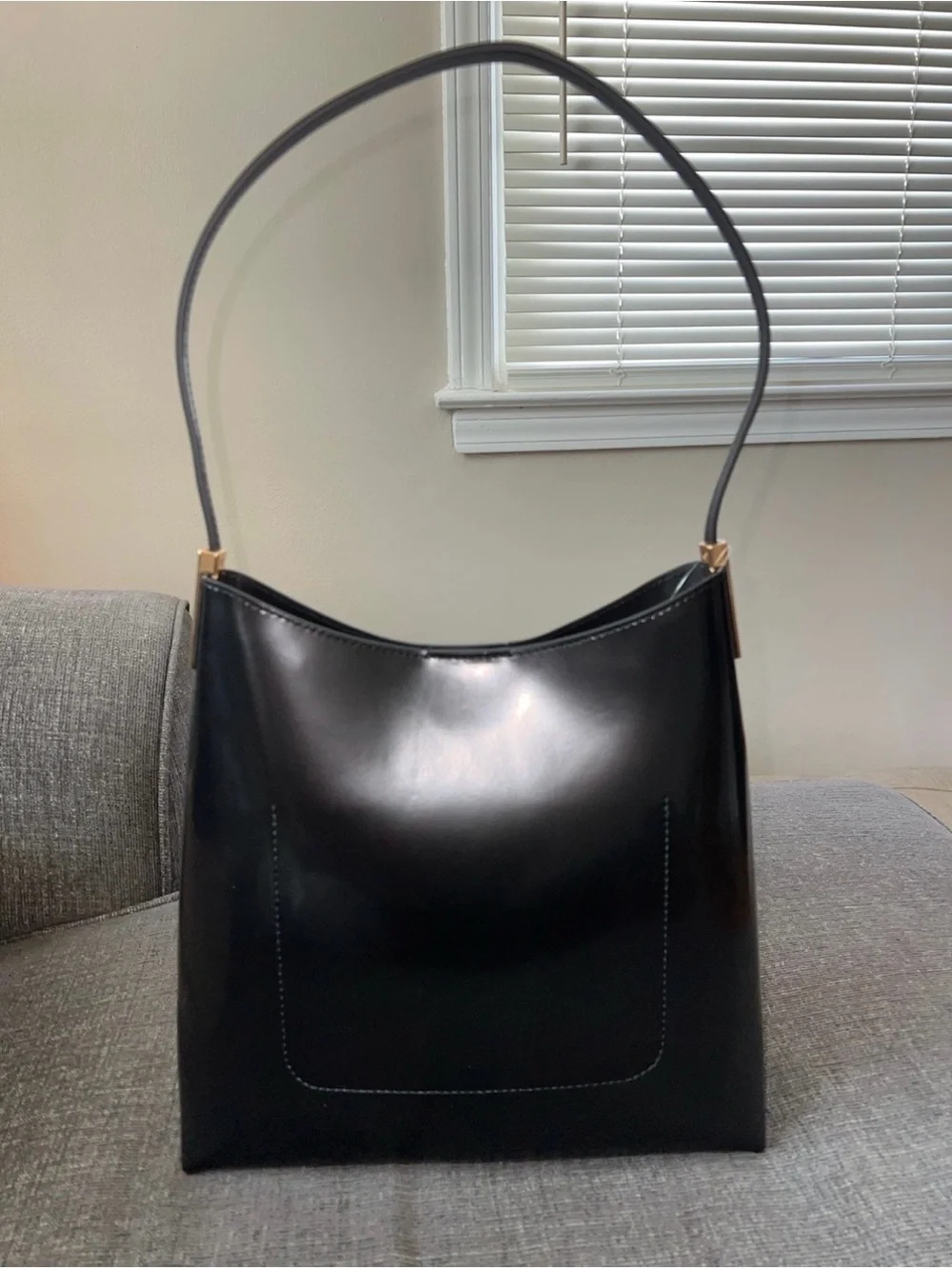 Tory Burch Robinson Spazzolato Leather Hobo Bag Handbag New RARE